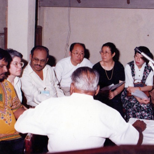 විදේශ සමුපකාර නිලධාරීන් සමග සාකච්චාවක්